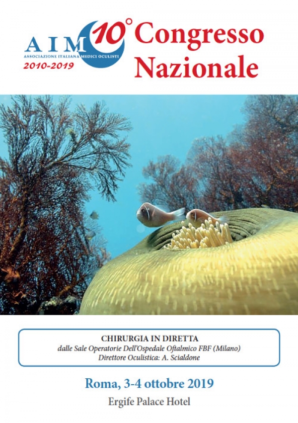 10° CONGRESSO NAZIONALE A.I.M.O.